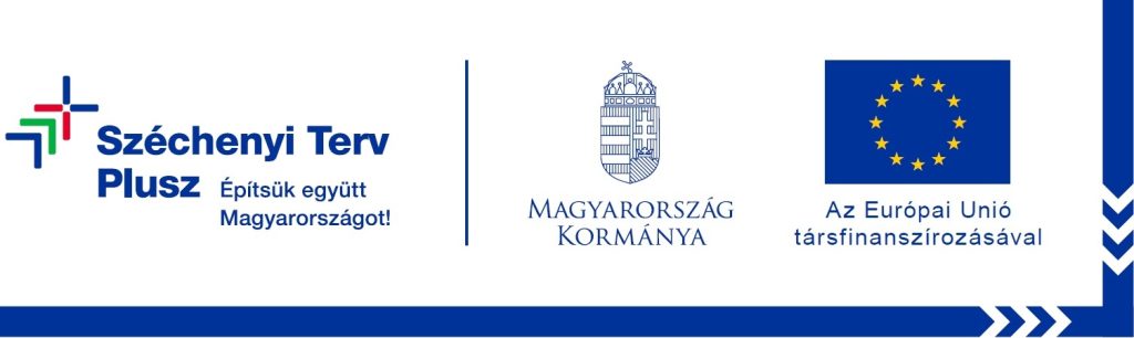 Széchenyi Terv Plusz – Építsük együtt Magyarországot! Magyarország Kormánya. Az Európai Unió társfinanszírozásával.